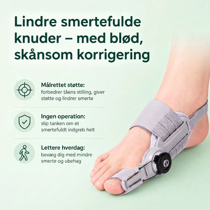 TåKorrekt™ – Skånsom justering og smertelindring ved knyster